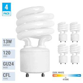 KOR 4100K cool white light ideal for bright kitchen and living spaces