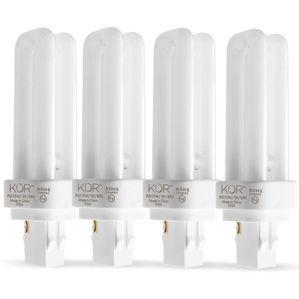 KOR 4-pack PL13W packaging for bulk replacement options.
