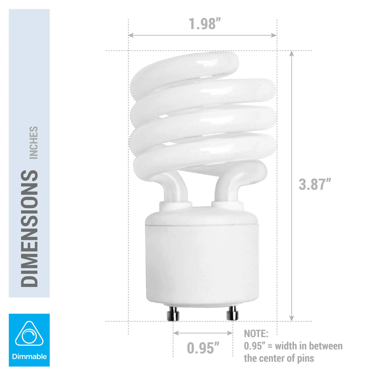 KOR 5000K bright white light suited for kitchen and office areas