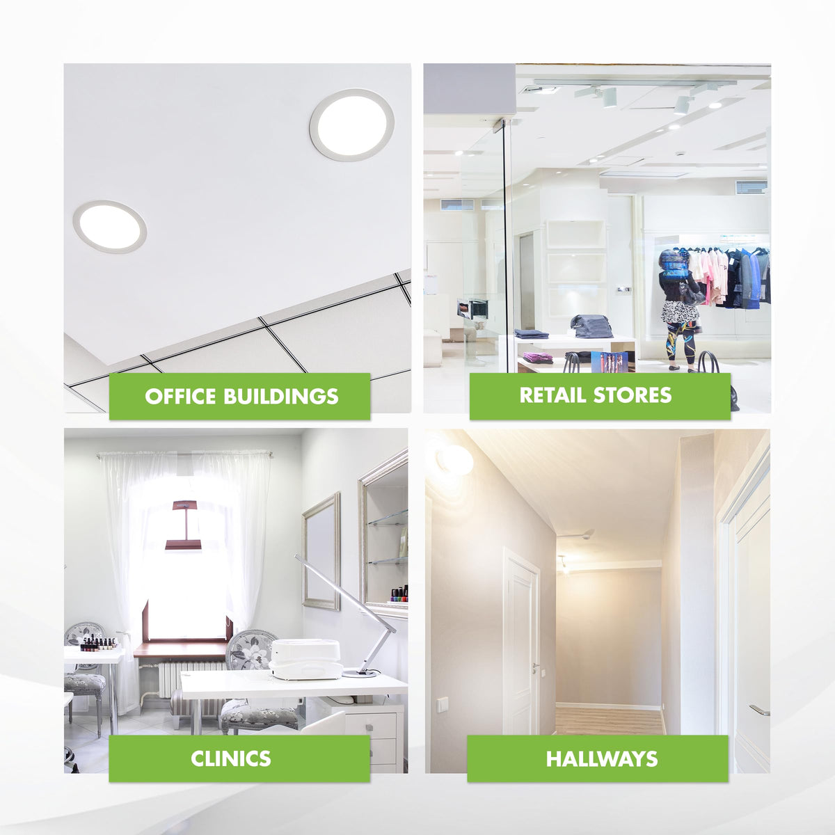 KOR bulbs for exit signs and ceiling fans with GX23-2 base