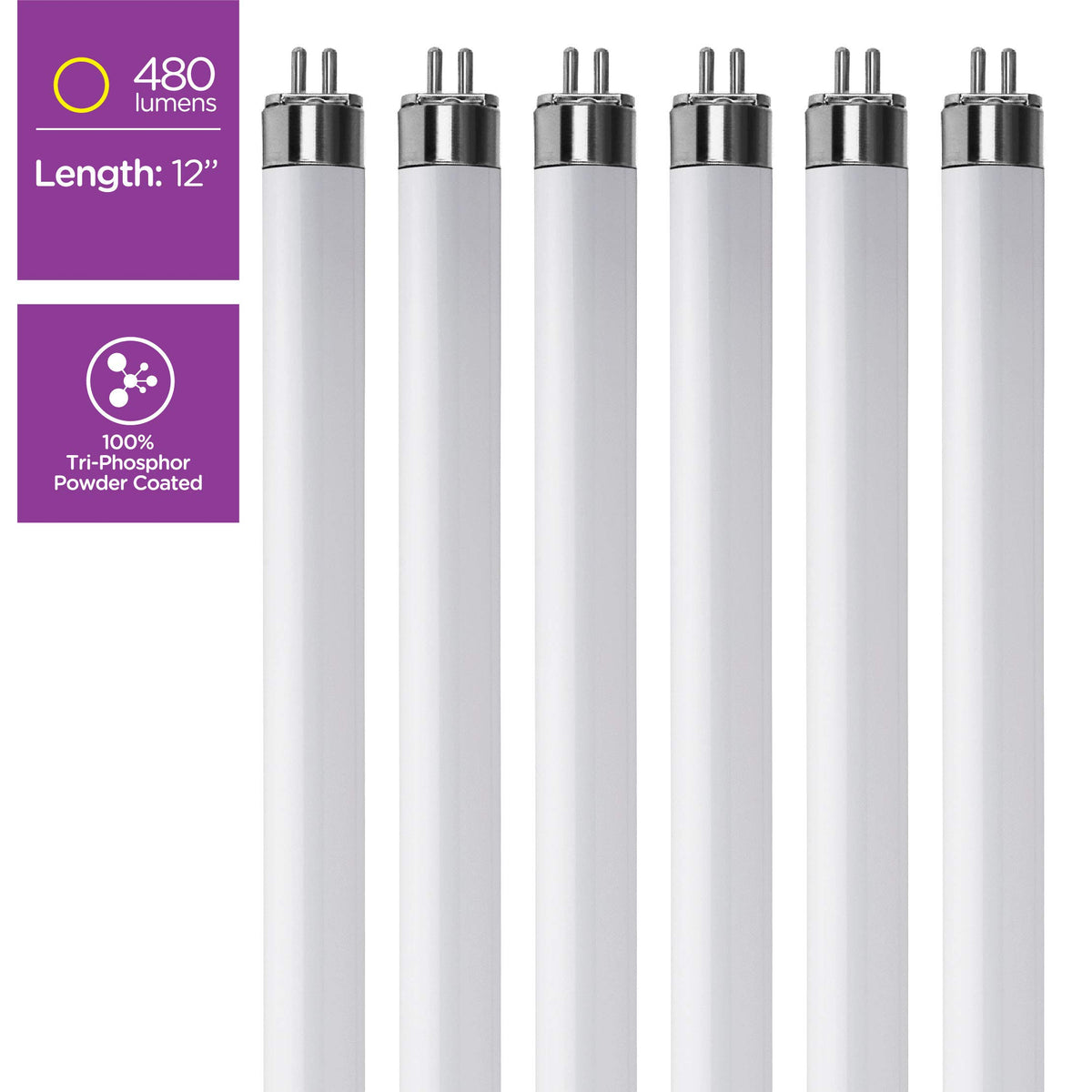 KOR F8T5/D 12-inch length suited for slim fixtures