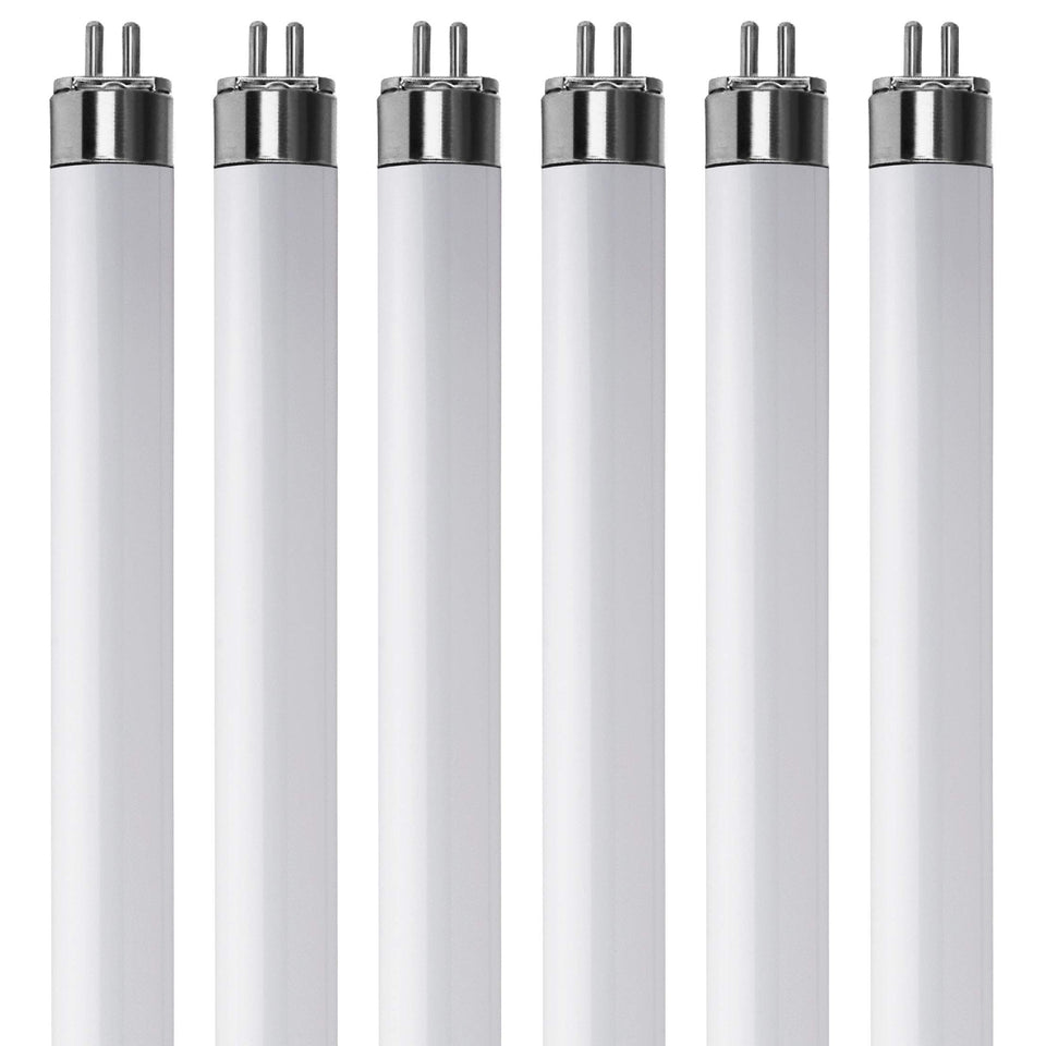 KOR F8T5/WW bulbs, 12-inch six-pack, for easy fixture replacements