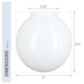 KOR K21815 frosted globe adds a clean, modern look while softening overhead brightness
