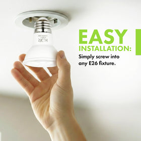 KOR PAR16 3000K warm white glow for cozy living rooms.