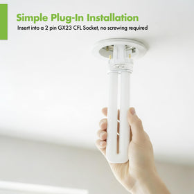 KOR PL13S in a kitchen ceiling fixture delivering warm, even light