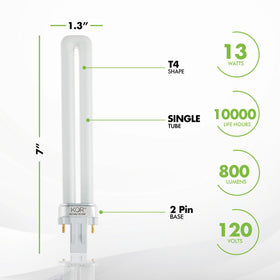 KOR PL13S 2700K soft white glow in living room setup