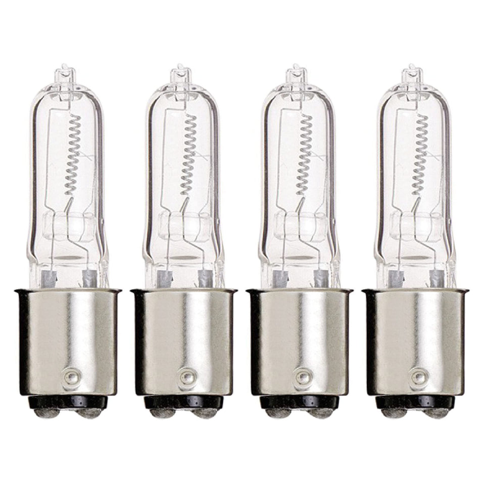 KOR Q100CL/DC bulbs pack provides reliable 120V halogen lighting for durable home fixtures.