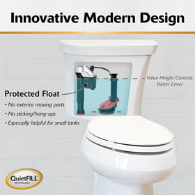 Korky 4010MP noisy-toilet repair solution for quieter bathroom operations