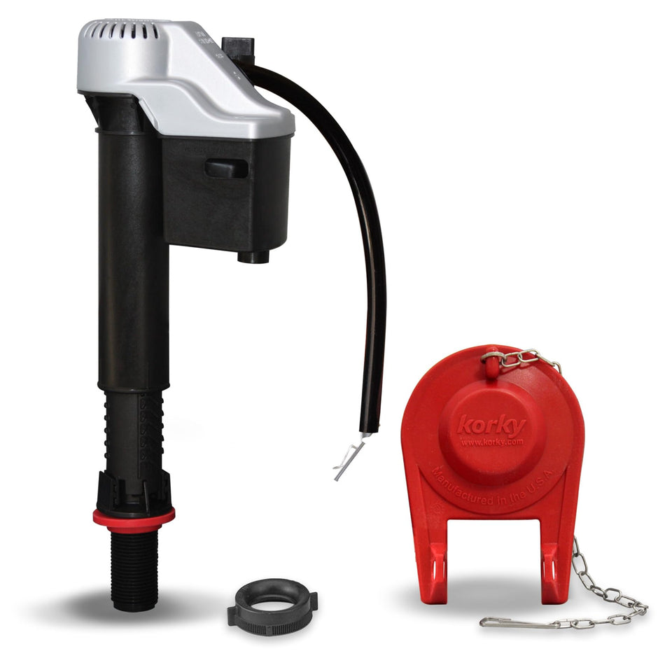 Korky 818MP QuietFILL valve install for a silent refill