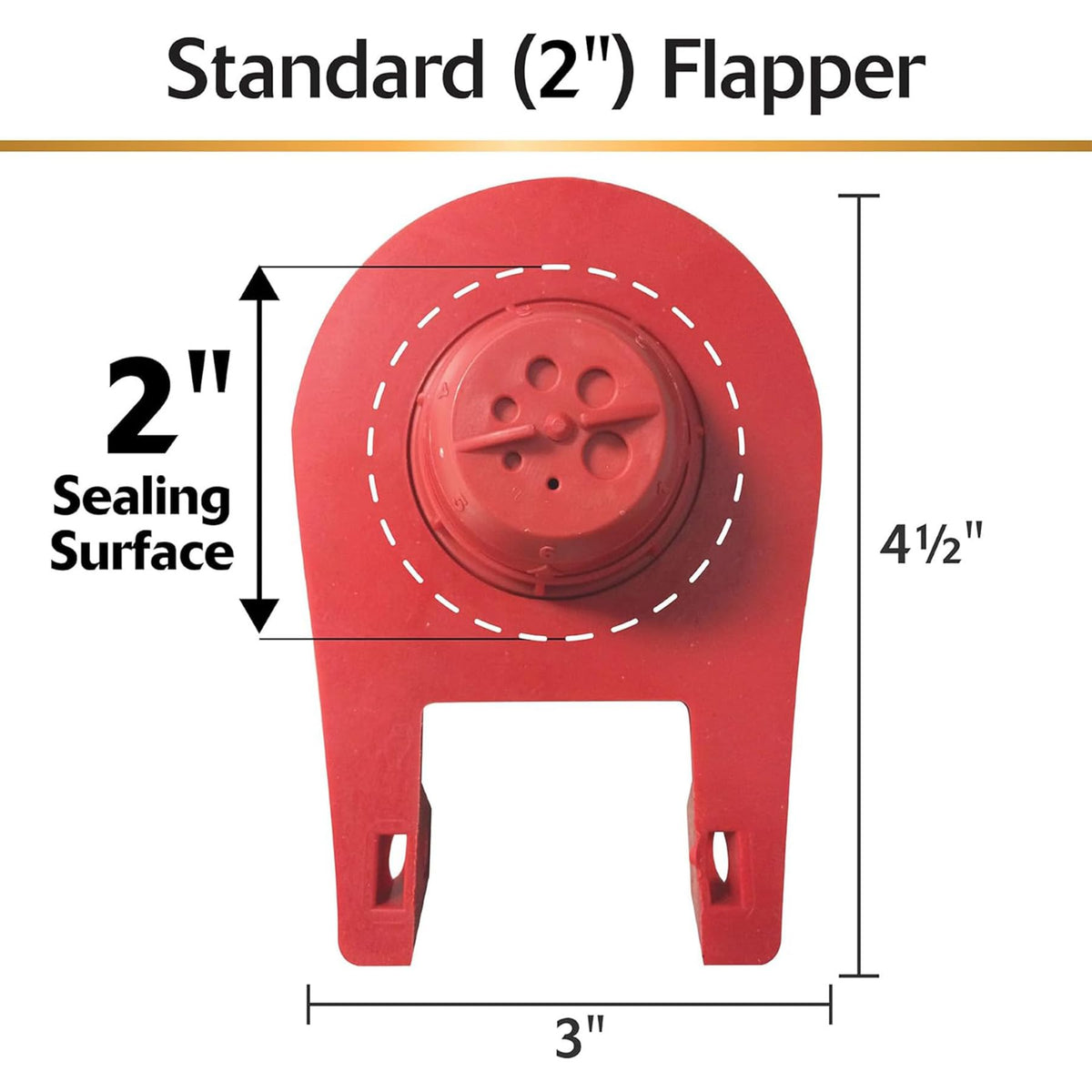 Korky 818MP universal-fit valve suits 99% of toilets for broad compatibility