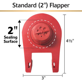 Korky 818MP universal-fit valve suits 99% of toilets for broad compatibility