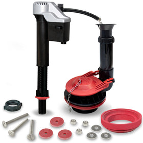 Korky Complete Toilet Repair Kit front view showing all-in-one solution for common toilet issues