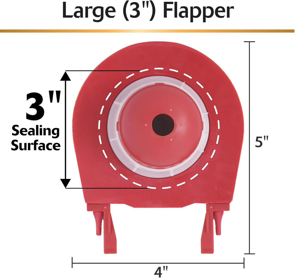 Korky metal refill tube clip secures the tube for reliable operation.