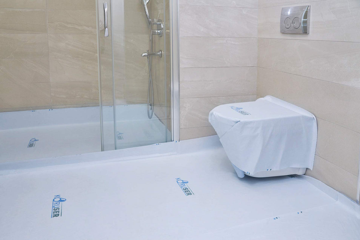 KORUSER no-tape-required solution saves time and reduces setup fuss.