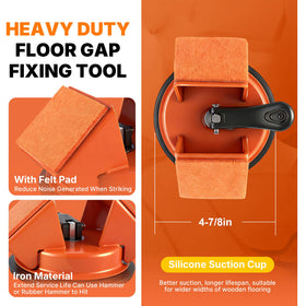 Kosjund Floor Gap Fixer enables easy one‑person operation