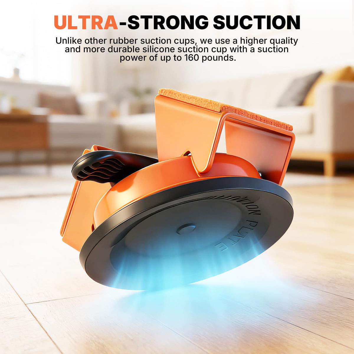 Kosjund Floor Gap Fixer with silicone suction cup for secure grip