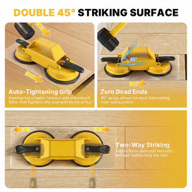 Kosjund Floor Gap Fixer Tool 45deg surface for precise seam closure.