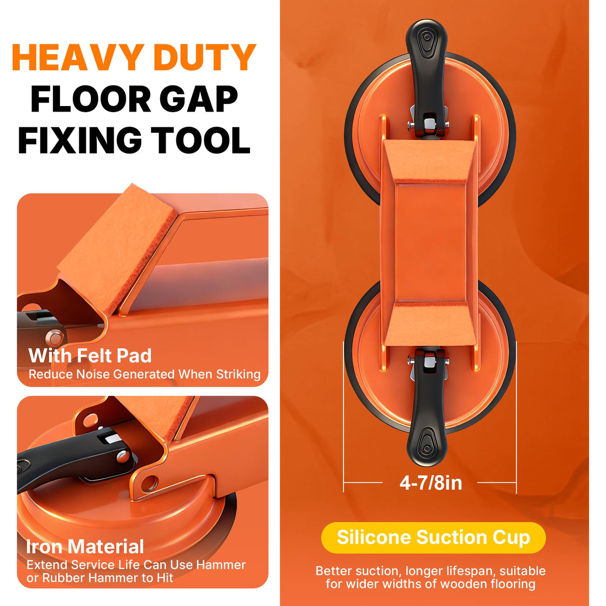 Kosjund Floor Gap Fixer Tool complete kit ready for DIY projects.