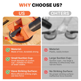 Kosjund tool vibration damping feature with felt pad for quieter repairs