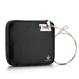KOSMCCO front view of anti-theft beach bag with durable fabric for secure valuables.