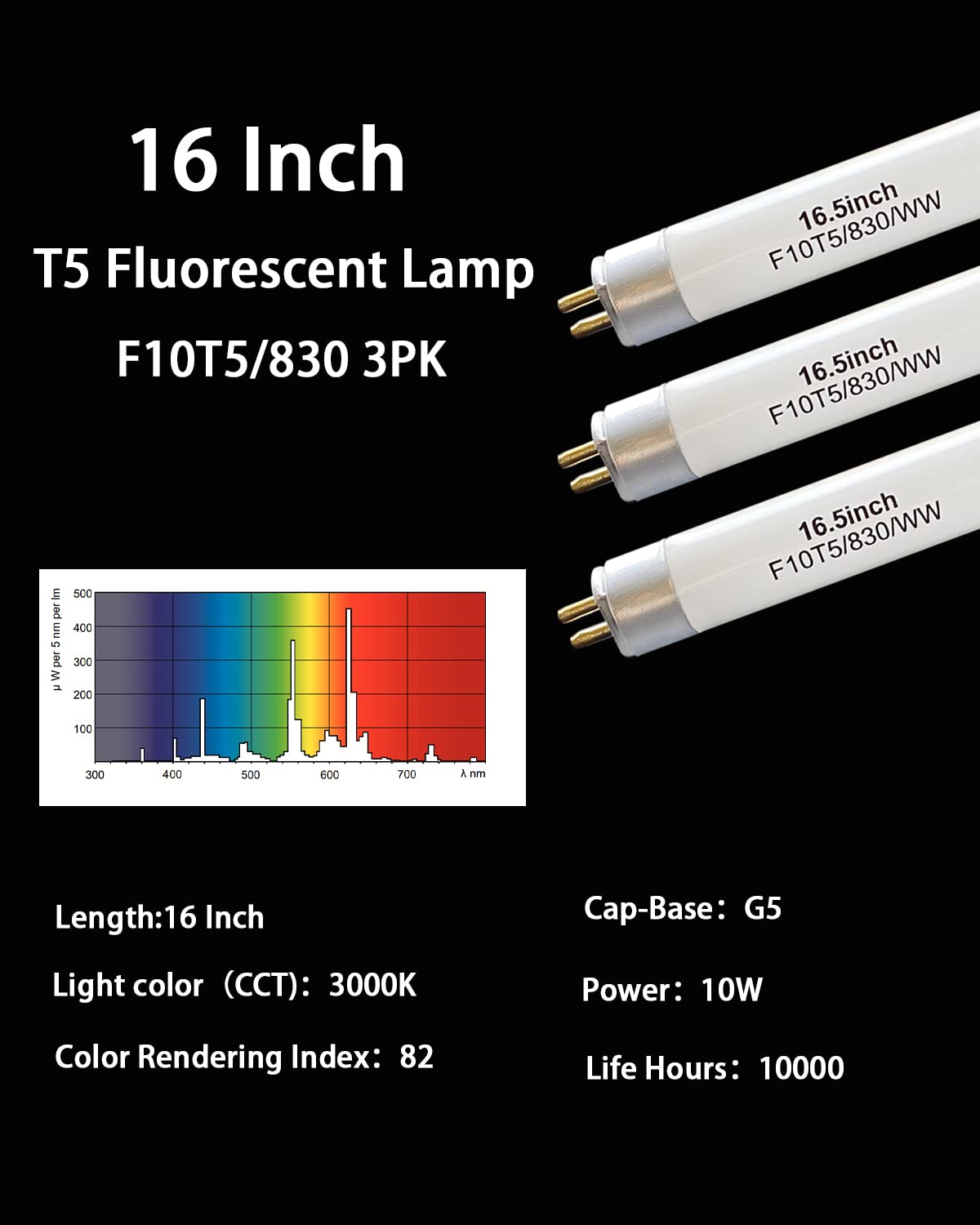 KosunRefill F10T5 830L warm white glow for cozy interiors.