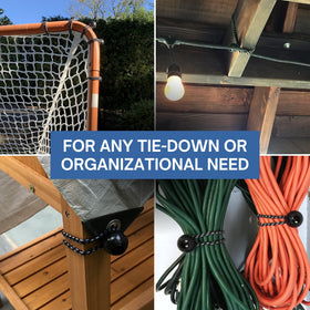 Kotap BB-9B ball bungee cord helps organize hoses and cords