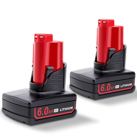 Kotoate 12V battery pack powering Milwaukee tools on site