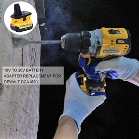 Easy swap with Kotoate DCA1820 adapter for on site flexibility