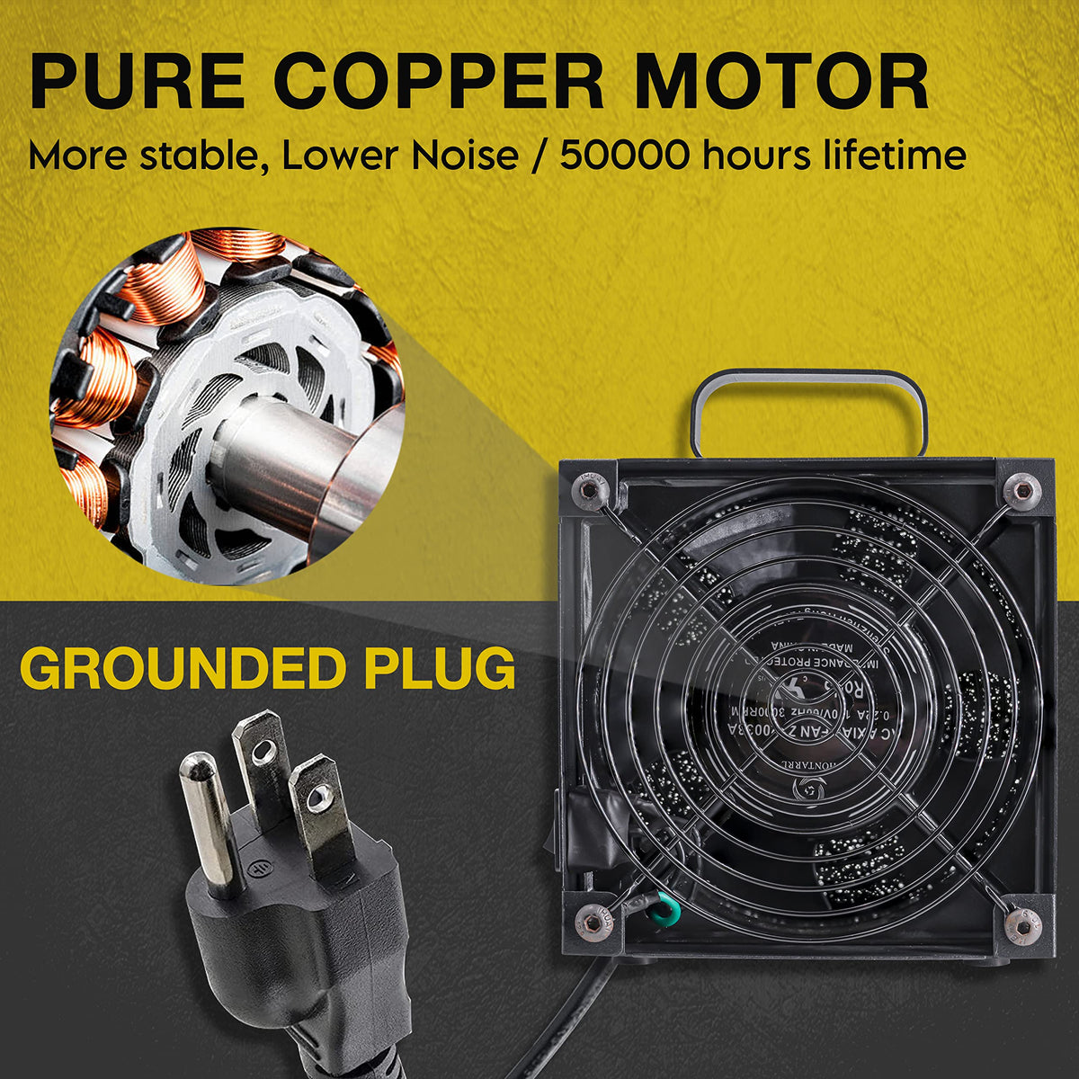 KOTTO Solder Fume Extractor in use near a soldering station for fumes control.