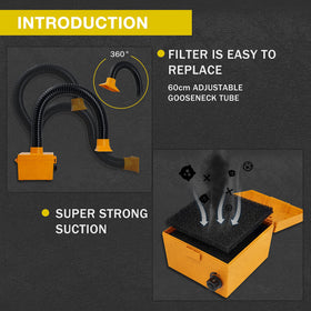 KOTTO HEPA filter insert traps fine particles for cleaner air