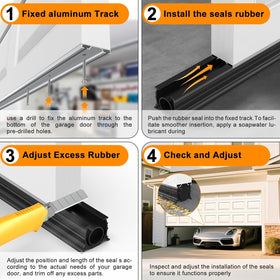 Koupopeo installation tips help you fit the seal smoothly.
