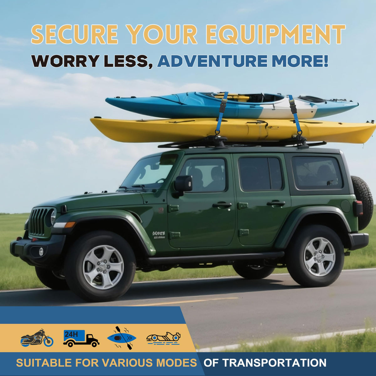 KOUPREY storage bag included for organized camping or hauling