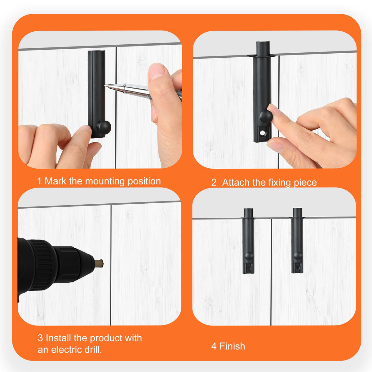 KOVOSCH brass concealed bolt close-up shows smooth operation