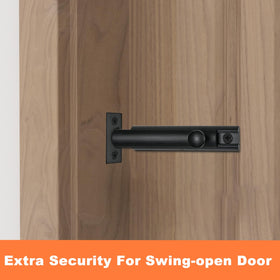 KOVOSCH brass surface bolt installation guide highlights quick setup