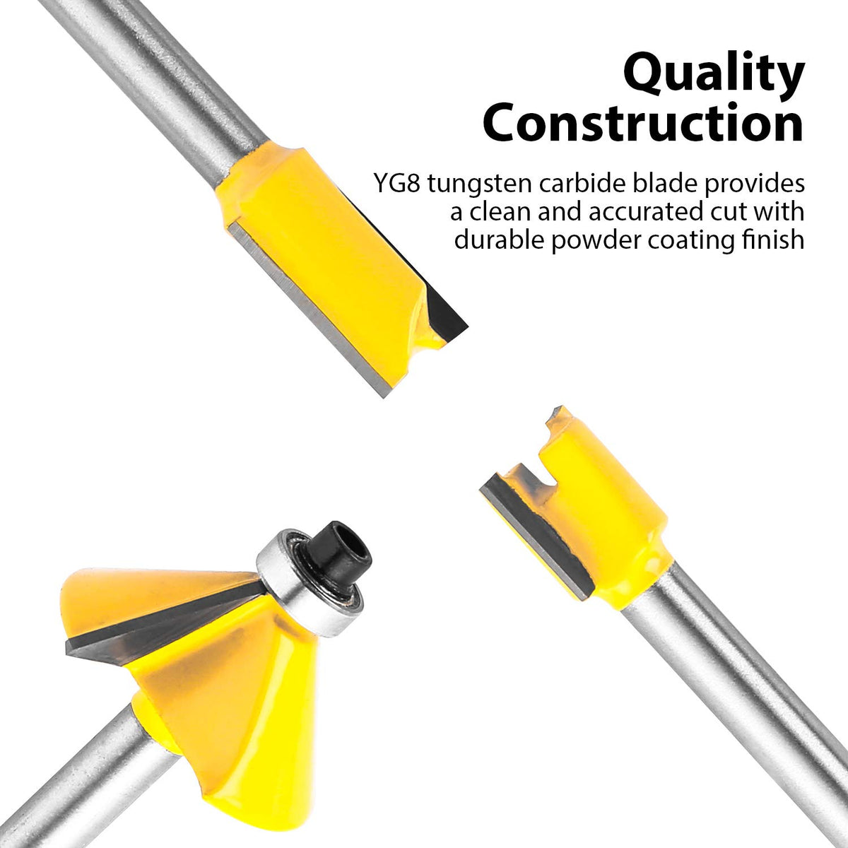 Close-up of alloy blades highlights durability for long-lasting cuts