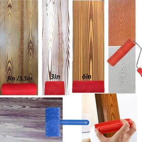 Kowpruit 3-inch wood grain tool for fine texture details