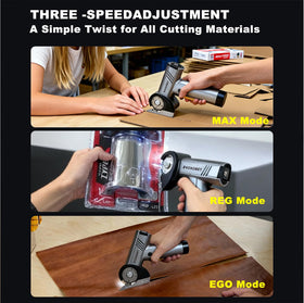 KOXOBET brushless motor delivers smooth cuts and longer tool life.