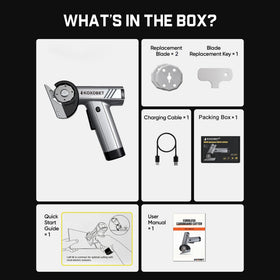 KOXOBET ergonomic, lightweight design reduces hand fatigue.