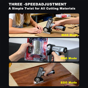KOXOBET tungsten steel blades deliver clean, precise cuts.