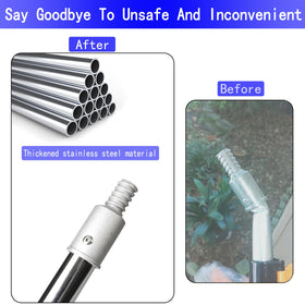 Koyata multi-use extension pole for painting, cleaning, and DIY tasks.