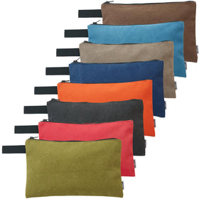 KOYYTO 8-pack canvas tool pouch in black for durable tool organization.