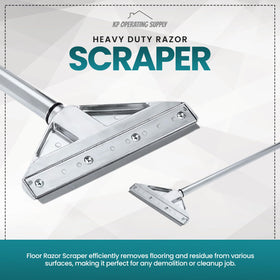 KP Operating Supply telescoping-handle-3-6in extends reach for tight spaces.