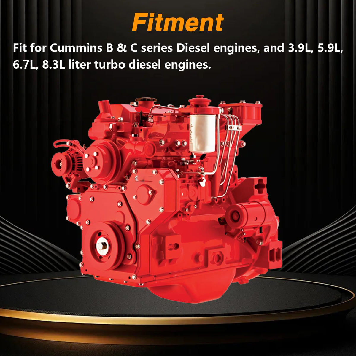 KPALAG tool usable on 3.9L to 8.3L turbo diesel engines