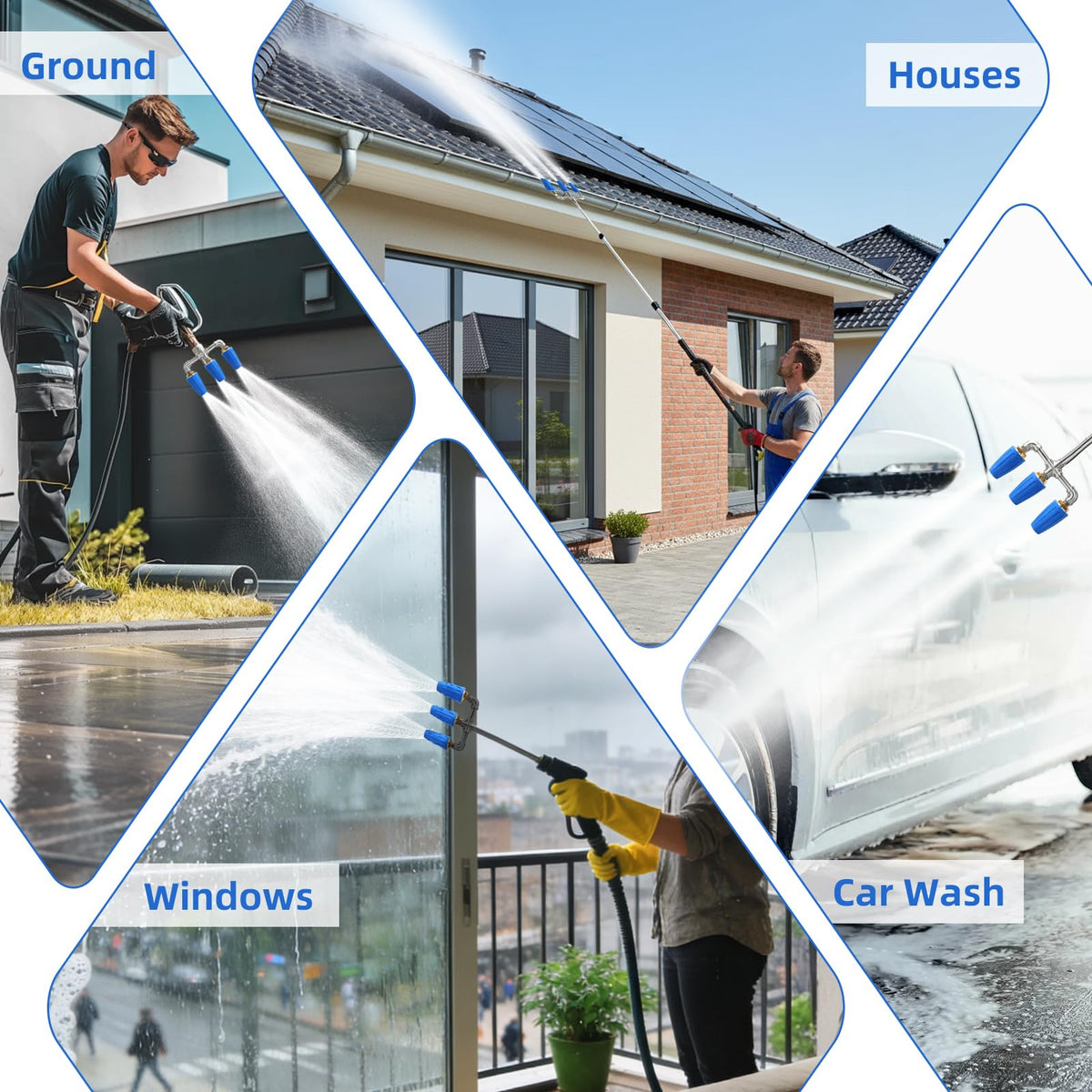 KPAPD supports cleaning on driveways, decks, walls, and more.