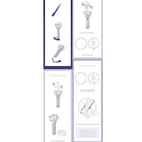 KPOP HEAVEN KATSEYE lightstick dust bag, protects and stores safely