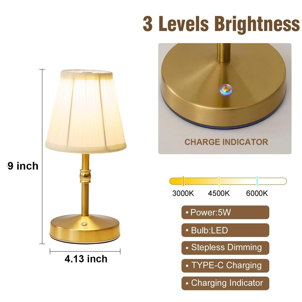 KPSHINE aesthetic decor mini lamp for stylish spaces
