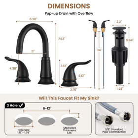 KPWater handle detail highlights independent hot and cold control for precise temperature.