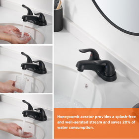 KPWATER nickel-plated finish adds corrosion resistance and shine.