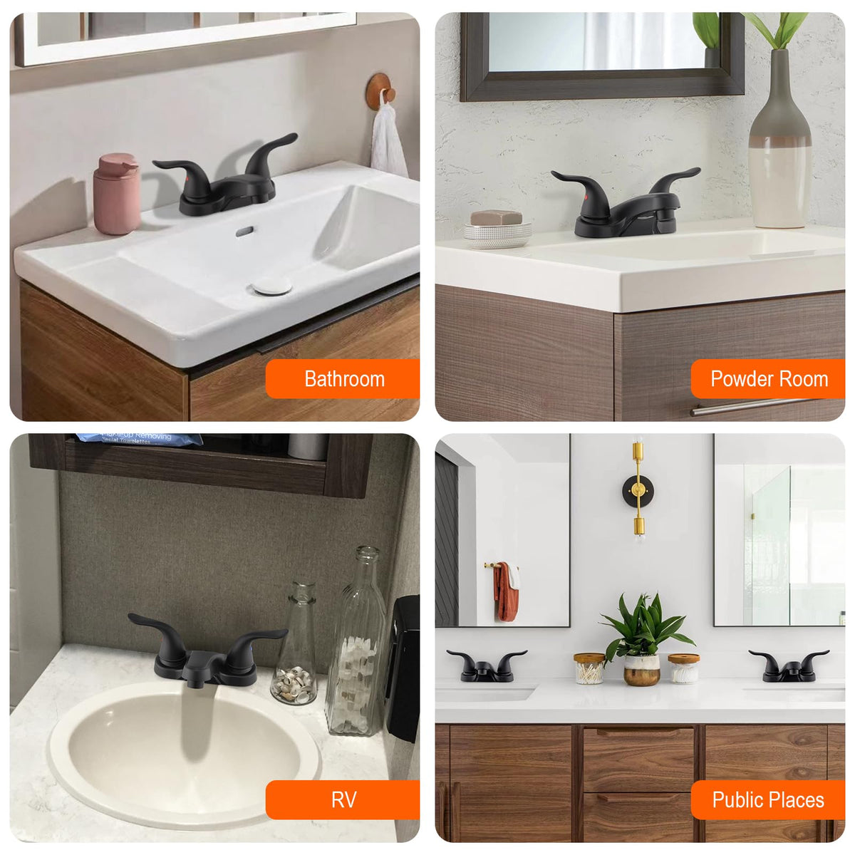 KPWATER durable thermoplastic waterways with metal-plated ABS construction.
