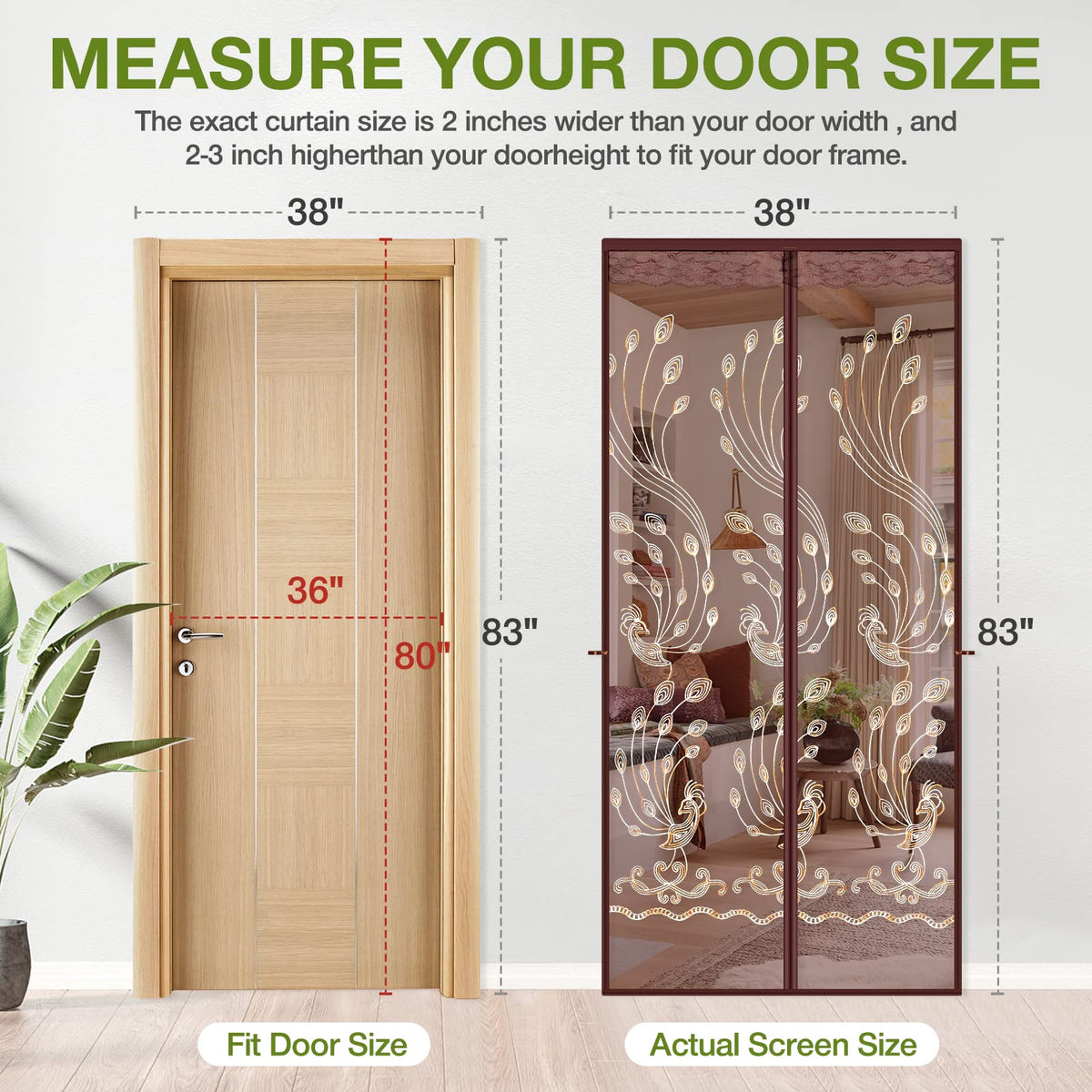 KPX mesh screen door pet-friendly-use shows easy crossing for pets.